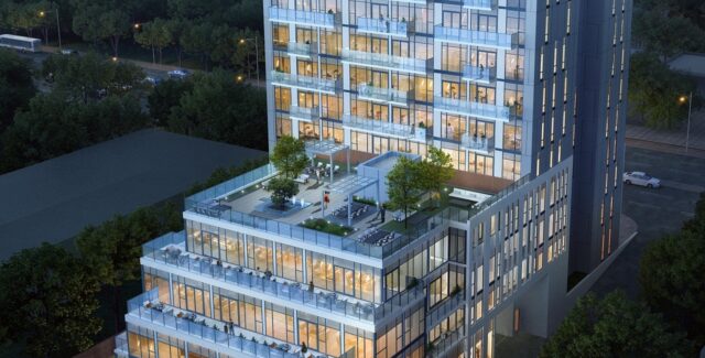 East Pointe Condominiums - Blackline Aluminum Window Wall Projects 5