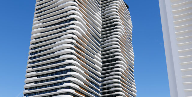 Universal City Condos - Blackline Aluminum Window Wall Projects 2