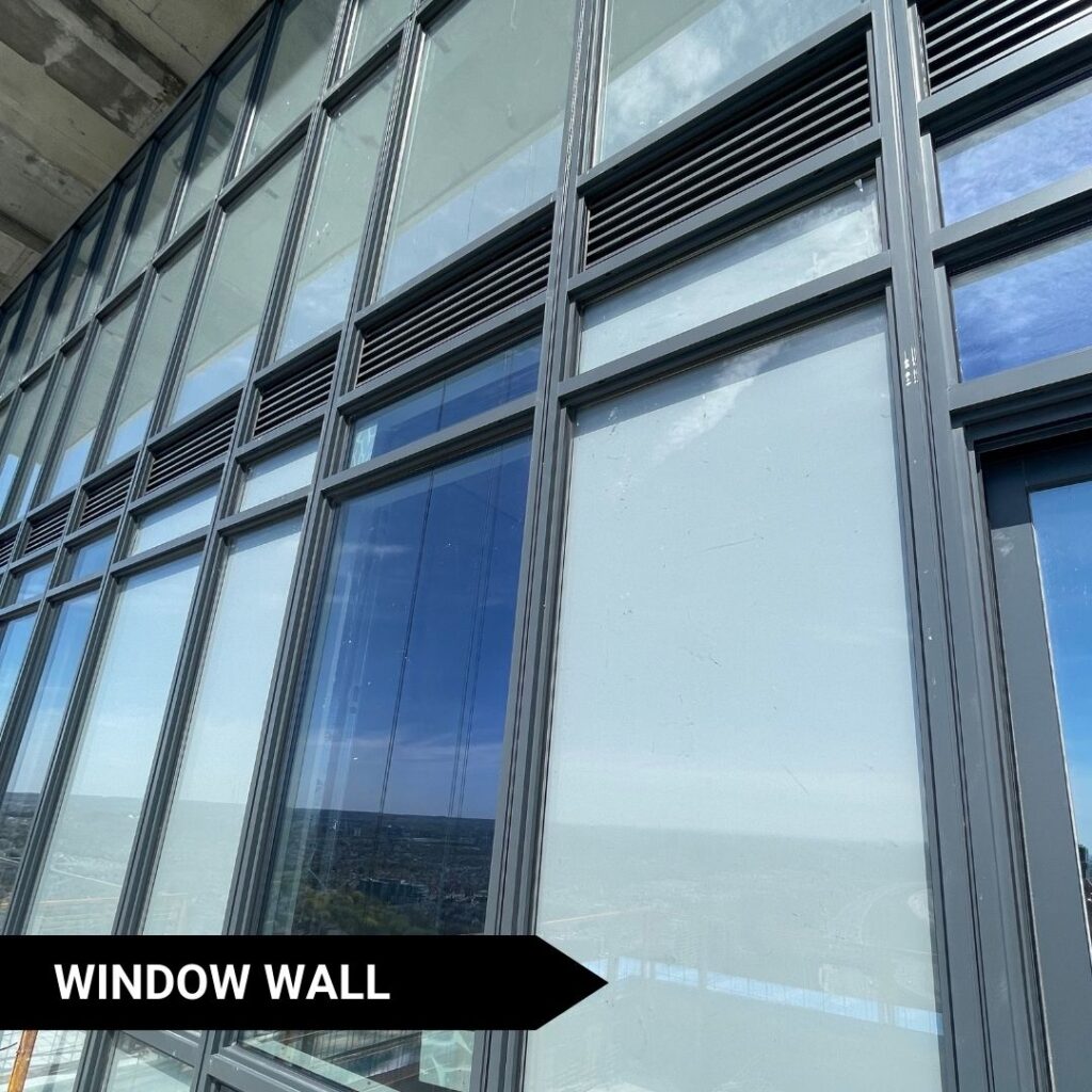 Blackline Aluminum - Product page window wall section 4