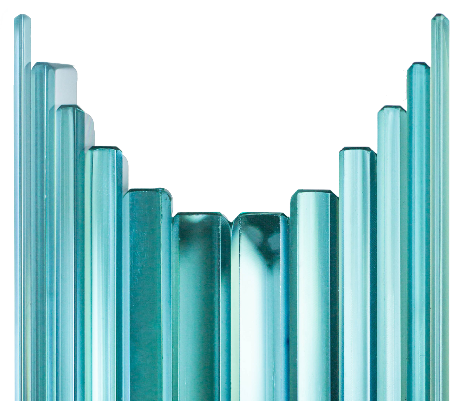 Heat-Soaked glass Blackline Aluminum Product