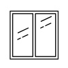 Curtain wall icon