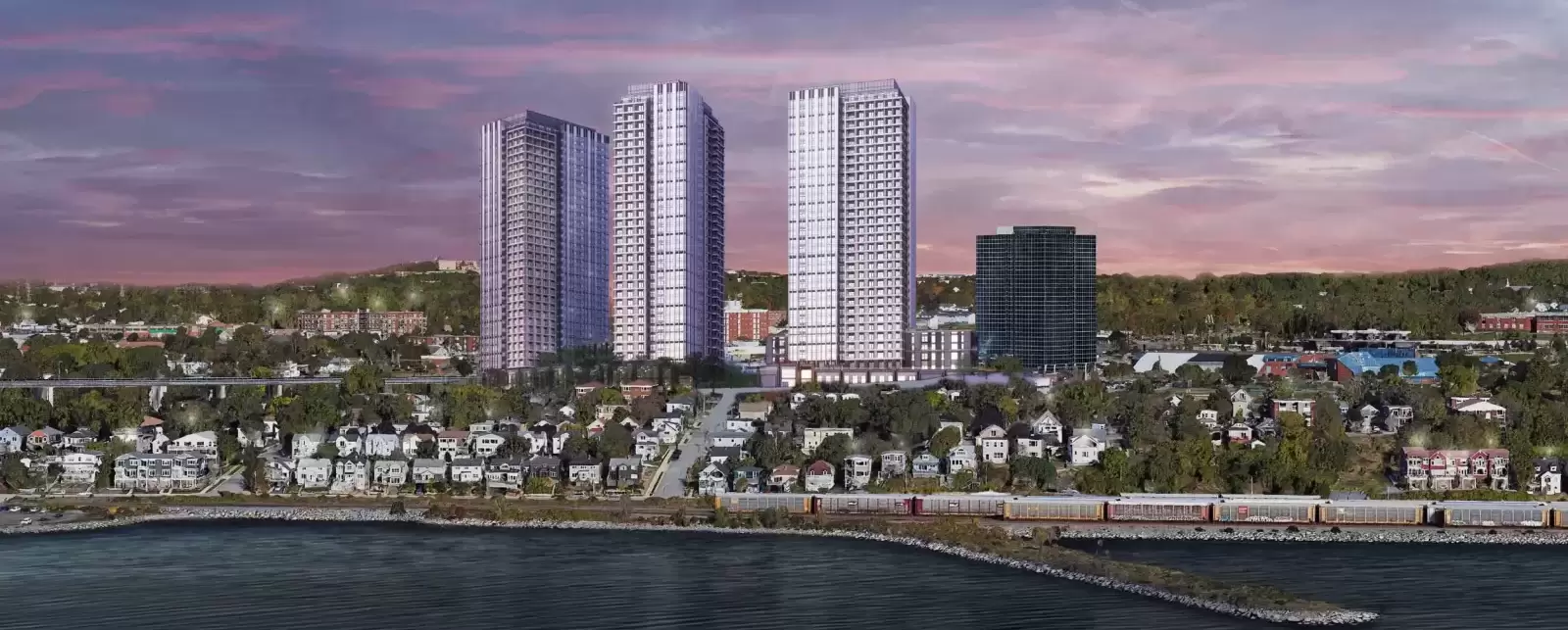 Best st -Dartmouth Towers - Blackline aluminum Projet (1)
