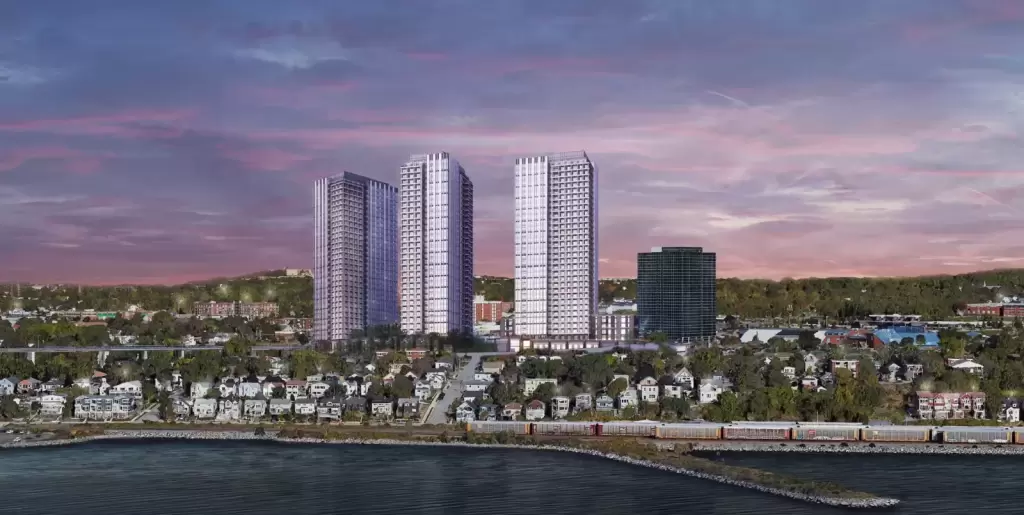 Glass 14 Best st -Dartmouth Towers - Blackline aluminum Projet (1)